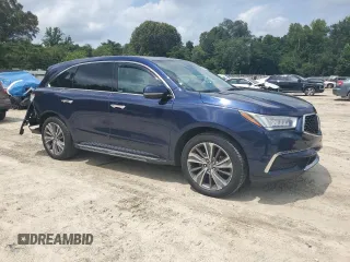 2017 Acura MDX Technology with VIN 5FRYD4H52HB021510, listed as a Copart auction lot 64566505 with 74,695 mi miles and Salvage title. Bid and sale history available at DreamBid. Image 4.