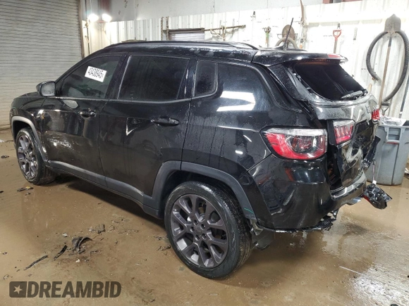 2021 Jeep Compass 80th Anniversary with VIN 3C4NJCEBXMT511903, listed as a Copart auction lot 43438945 with 32,852 mi miles and Salvage Title. Bid and sale history available at carsss.com. Image 2.