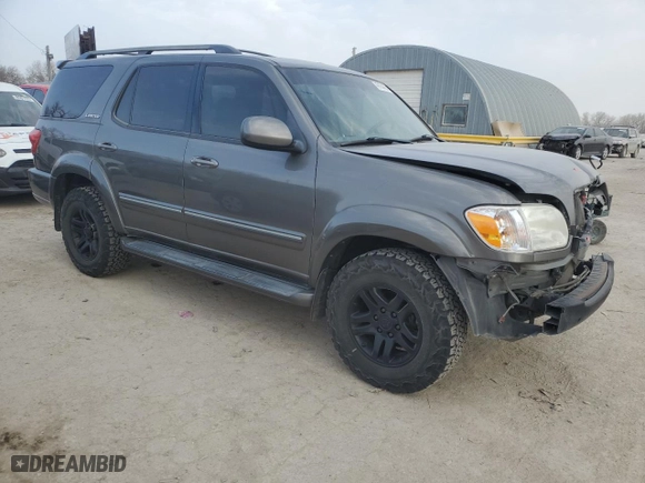 2005 Toyota Sequoia Limited with VIN 5TDBT48A35S249157, listed as a Copart auction lot 49164455 with 174,740 mi miles and Salvage Title. Bid and sale history available at carsss.com. Image 4.