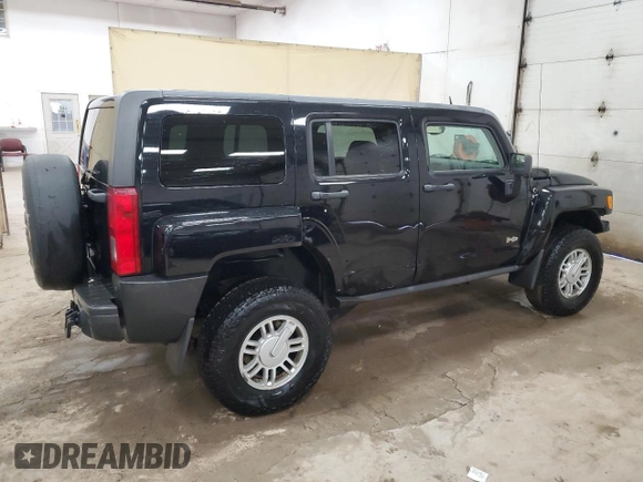 2009 Hummer H3 SUV Luxury with VIN 5GTEN13E298111760, listed as a Copart auction lot 88753705 with 169,774 mi miles and Clean Title. Bid and sale history available at carsss.com. Image 3.