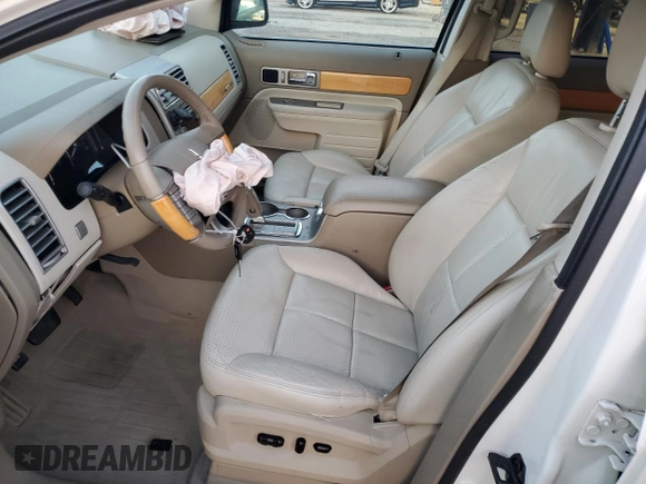 2007 Lincoln MKX with VIN 2LMDU68C27BJ05087, listed as a Copart auction lot 50074655 with 0 mi miles and Salvage Title. Bid and sale history available at carsss.com. Image 7.