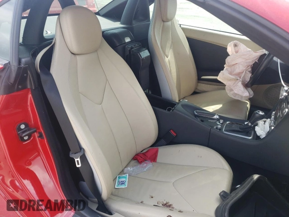 2007 Mercedes-Benz SLK 280 with VIN WDBWK54F77F139757, listed as a Copart auction lot 60968135 with 56,545 mi miles and Salvage title. Bid and sale history available at DreamBid. Image 10.