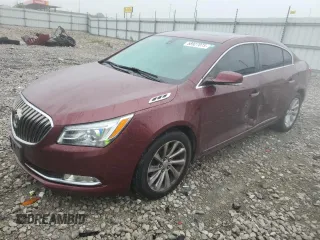2016 Buick LaCrosse Leather with VIN 1G4GB5G37GF144167, listed as a Copart auction lot 58927075 with 115,082 mi miles and Salvage title. Bid and sale history available at DreamBid. Image 1.