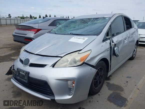 2013 Toyota Prius One with VIN JTDKN3DU3D5701505, listed as a IAAI auction lot 42040738 with 172,628 mi miles and . Bid and sale history available at DreamBid. Image 2.