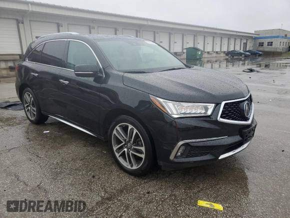 2017 Acura MDX Advance z VIN 5FRYD4H86HB032097, wystawiony jako Copart lot #51279475 z przebiegiem 98 870 mil mil oraz Szkoda całkowita • Salvage title. Historia ofert i sprzedaży dostępna na DreamBid. Obrazek 4.