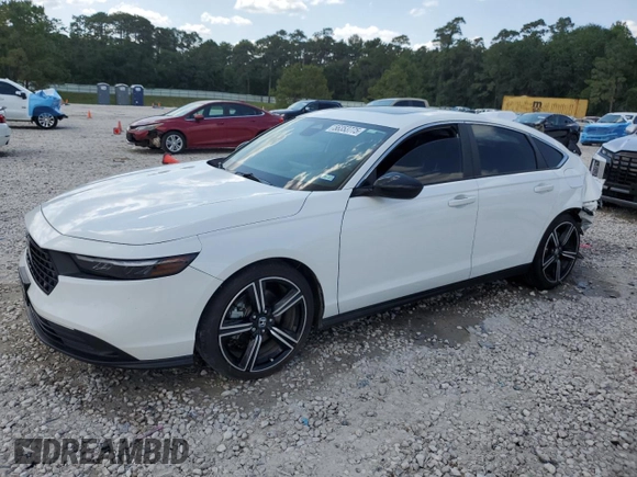 2023 Honda Accord Sport with VIN 1HGCY2F54PA032167, listed as a Copart auction lot 56353775 with 48,512 mi miles and Clean title. Bid and sale history available at DreamBid. Image 1.