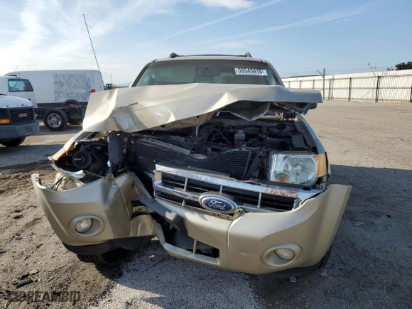 2010 Ford Escape XLT with VIN 1FMCU0D7XAKC66684, listed as a Copart auction lot 50543415 with 149,391 mi miles and Salvage Title. Bid and sale history available at carsss.com. Image 5.
