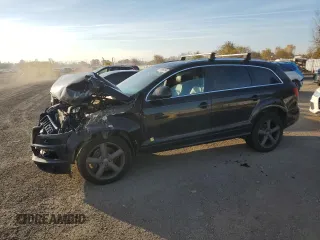 2015 Audi Q7 3.0L TDI Vorsprung Edition with VIN WA1WMCFE8FD005218, listed as a Copart auction lot 75849274 with 0 mi miles and Salvage Title. Bid and sale history available at carsss.com. Image 1.