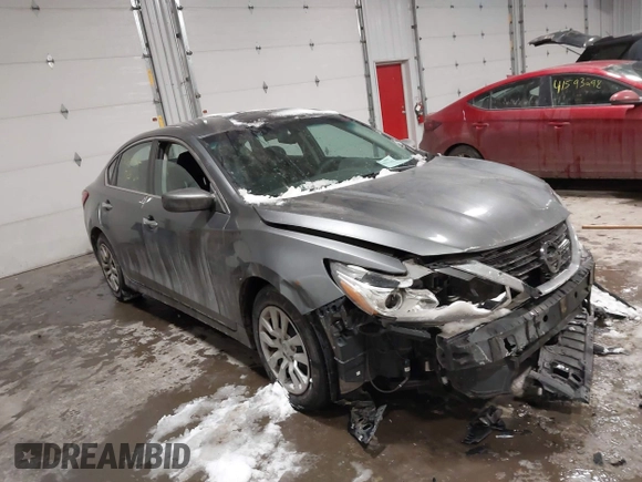 2016 Nissan Altima SV with VIN 1N4AL3AP9GC185978, listed as a IAAI auction lot 41603162 with 120,277 mi miles and . Bid and sale history available at DreamBid. Image 1.
