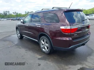2012 Dodge Durango Citadel with VIN 1C4RDHEG0CC247392, listed as a IAAI auction lot 41999685 with 125,901 mi miles and . Bid and sale history available at DreamBid. Image 3.