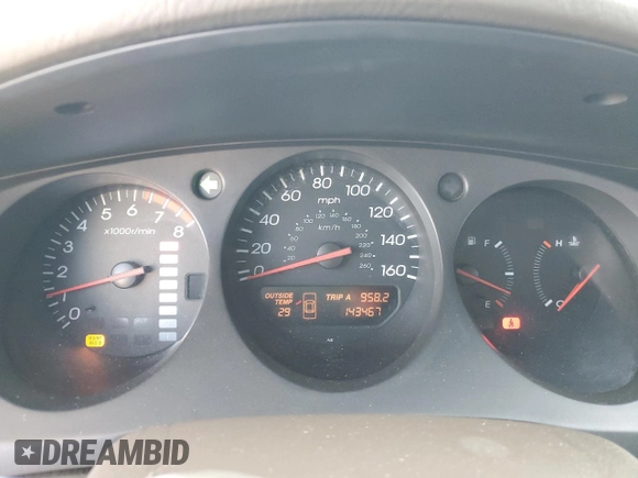 2003 Acura TL with VIN 19UUA56623A074933, listed as a Copart auction lot 82877754 with 143,467 mi miles and Salvage Title. Bid and sale history available at carsss.com. Image 9.