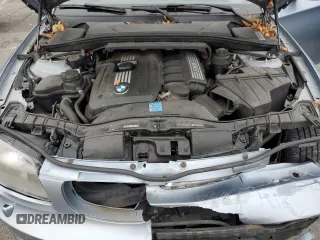 2011 BMW 1 Series 128i with VIN WBAUN1C59BVH82496, listed as a Copart auction lot 83407084 with 123,160 mi miles and Salvage Title. Bid and sale history available at carsss.com. Image 11.