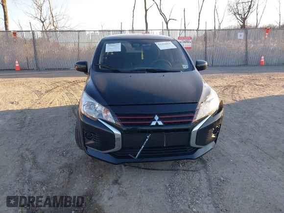 2023 Mitsubishi Mirage Black Edition with VIN ML32AWHJ5PH005103, listed as a IAAI auction lot 41316661 with 26,892 mi miles and . Bid and sale history available at DreamBid. Image 12.