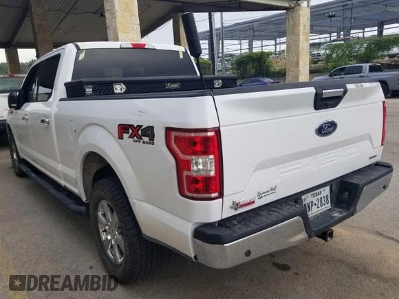 2019 Ford F-150 XL with VIN 1FTFW1E42KKF27037, listed as a IAAI auction lot 42777832 with 169,179 mi miles and . Bid and sale history available at DreamBid. Image 15.