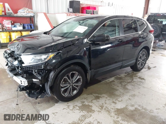 2021 Honda CR-V EX-L with VIN 5J6RW2H88ML024833, listed as a IAAI auction lot 41792268 with 40,664 mi miles and . Bid and sale history available at DreamBid. Image 2.