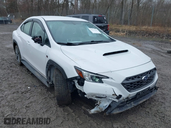 2022 Subaru WRX with VIN JF1VBAA65N9026482, listed as a IAAI auction lot 41962265 with 24,090 mi miles. Bid and sale history available at carsss.com. Image 6.