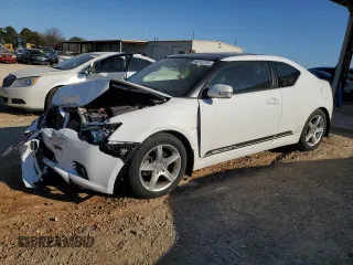 2011 Scion tC with VIN JTKJF5C72B3015781, listed as a Copart auction lot 48212175 with 0 mi miles and Salvage Title. Bid and sale history available at carsss.com. Image 1.