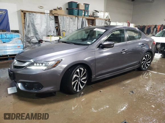 2018 Acura ILX Special Edition with VIN 19UDE2F48JA003377, listed as a Copart auction lot 46314035 with 58,163 mi miles and Salvage Title. Bid and sale history available at carsss.com. Image 1.