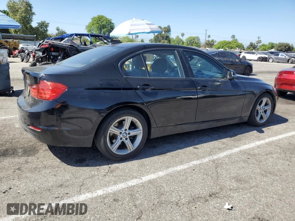2014 BMW 3 Series 328i with VIN WBA3C1G56ENR49944, listed as a Copart auction lot 60330895 with 50,692 mi miles and Salvage title. Bid and sale history available at DreamBid. Image 3.
