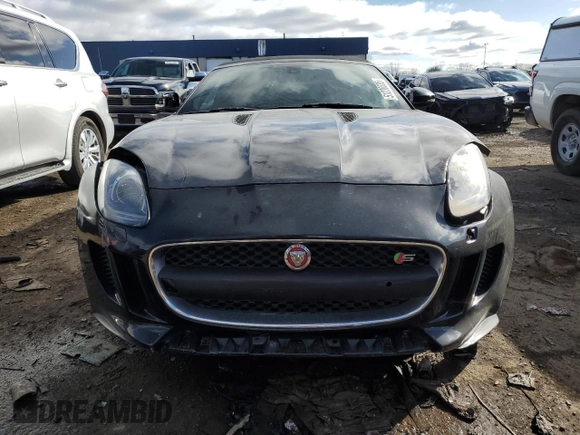 2014 Jaguar F-Type V6 with VIN SAJWA6E79E8K04354, listed as a Copart auction lot 51236535 with 97,899 mi miles and Clean Title. Bid and sale history available at DreamBid. Image 5.