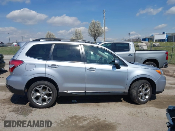 2016 Subaru Forester 2.5i Touring with VIN JF2SJAVC8GH493549, listed as a IAAI auction lot 41875775 with 74,767 mi miles. Bid and sale history available at carsss.com. Image 14.