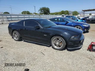 2013 Ford Mustang GT with VIN 1ZVBP8CF0D5224264, listed as a Copart auction lot 57143505 with 116,804 mi miles and Clean Title. Bid and sale history available at DreamBid. Image 4.