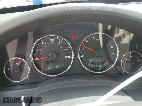 2008 Jeep Liberty Sport z VIN 1J8GN28K18W278117, wystawiony jako Copart lot #54566504 z przebiegiem 148 948 mil mil oraz Szkody całkowita. Historia ofert i sprzedaży dostępna na DreamBid. Obrazek 9.