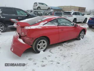 2005 Toyota Celica GT with VIN JTDDR32T750184294, listed as a Copart auction lot 45704105 with 257,550 mi miles and Salvage Title. Bid and sale history available at carsss.com. Image 3.