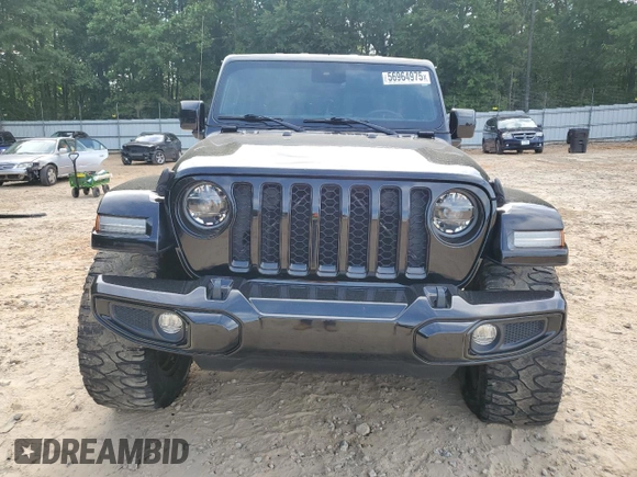 2021 Jeep Gladiator High Altitude with VIN 1C6HJTFGXML570864, listed as a Copart auction lot 56964975 with 67,538 mi miles and Salvage title. Bid and sale history available at DreamBid. Image 5.