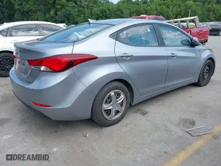 2016 Hyundai Elantra SE with VIN 5NPDH4AE9GH677377, listed as a IAAI auction lot 40012346 with 73,679 mi miles. Bid and sale history available at carsss.com. Image 4.
