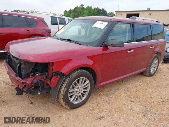 2018 Ford Flex SEL z VIN 2FMGK5C80JBA00373, wystawiony jako IAAI lot #42209810 z przebiegiem 46 231 mil mil oraz . Historia ofert i sprzedaży dostępna na DreamBid. Obrazek 2.