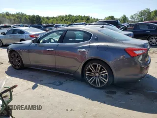 2019 Maserati Ghibli S Q4 GranLusso with VIN ZAM57YTL2K1309855, listed as a Copart auction lot 70747164 with 38,614 mi miles and Salvage Title. Bid and sale history available at carsss.com. Image 2.