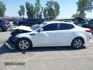 2015 Kia Optima LX z VIN KNAGM4A71F5594595, wystawiony jako IAAI lot #42226773 z przebiegiem 133 194 mil mil oraz . Historia ofert i sprzedaży dostępna na DreamBid. Obrazek 14.