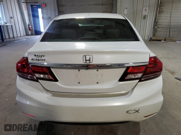 2015 Honda Civic EX-L with VIN 19XFB2F95FE017088, listed as a Copart auction lot 53181705 with 98,353 mi miles and Clean Title. Bid and sale history available at carsss.com. Image 6.