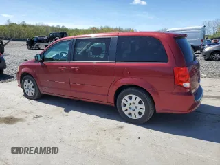 2015 Dodge Grand Caravan SE with VIN 2C4RDGBG6FR569383, listed as a Copart auction lot 55075745 with 45,474 mi miles and Salvage Title. Bid and sale history available at DreamBid. Image 2.
