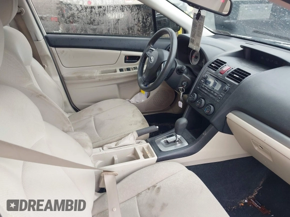 2013 Subaru Impreza 2.0i with VIN JF1GPAA68DH818317, listed as a IAAI auction lot 42608084 with 125,603 mi miles and . Bid and sale history available at DreamBid. Image 5.