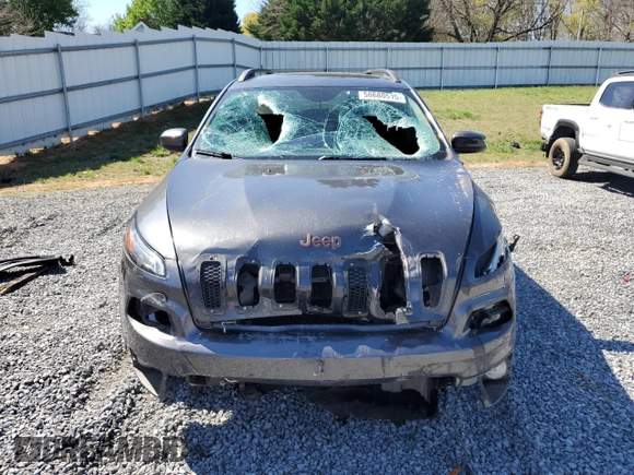 2016 Jeep Cherokee 75th Anniversary with VIN 1C4PJLCBXGW281127, listed as a Copart auction lot 50680515 with 95,985 mi miles and Salvage Title. Bid and sale history available at carsss.com. Image 5.
