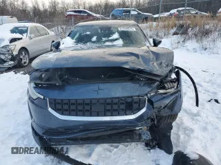 2022 Polestar 2 with VIN LPSED3KA3NL055736, listed as a Copart auction lot 87258074 with 37,515 mi miles and Salvage Title. Bid and sale history available at carsss.com. Image 5.