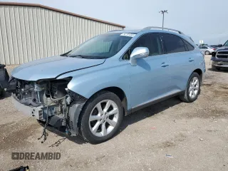2011 Lexus RX 350 with VIN 2T2ZK1BAXBC046419, listed as a Copart auction lot 54781665 with 118,317 mi miles and Salvage Title. Bid and sale history available at DreamBid. Image 1.