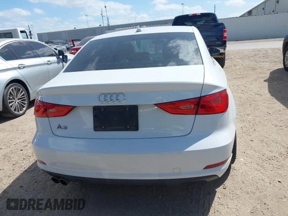 2015 Audi A3 1.8T Premium with VIN WAUACGFF0F1033693, listed as a IAAI auction lot 41823346 with 70,140 mi miles. Bid and sale history available at carsss.com. Image 16.