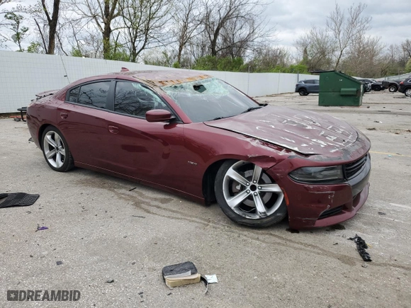 2018 Dodge Charger R/T with VIN 2C3CDXCT0JH169064, listed as a Copart auction lot 51508805 with 81,929 mi miles and Salvage Title. Bid and sale history available at carsss.com. Image 4.