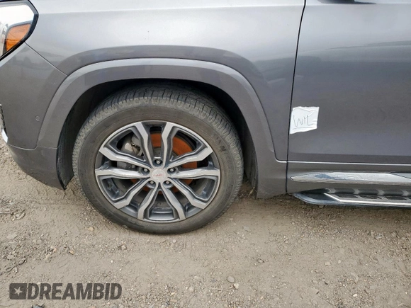 2018 GMC Terrain Denali with VIN 3GKALSEX8JL385166, listed as a Copart auction lot 58078195 with 94,068 mi miles and Salvage title. Bid and sale history available at DreamBid. Image 13.