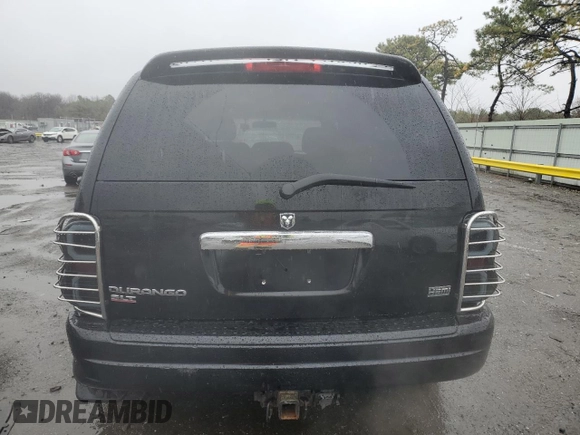 2005 Dodge Durango SLT z VIN 1D4HB48D35F590276, wystawiony jako Copart lot #51134845 z przebiegiem 186 604 mil mil oraz Szkoda całkowita • Salvage title. Historia ofert i sprzedaży dostępna na DreamBid. Obrazek 6.