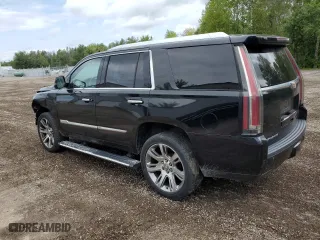2015 Cadillac Escalade Premium with VIN 1GYS4NKJ5FR650621, listed as a Copart auction lot 66966264 with 141,517 mi miles and Salvage Title. Bid and sale history available at carsss.com. Image 2.