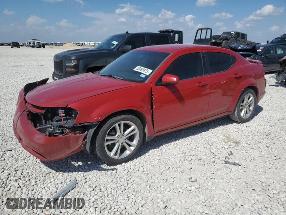 2014 Dodge Avenger SXT z VIN 1C3CDZCGXEN217875, wystawiony jako Copart lot #50495875 z przebiegiem 65 892 mil mil oraz Szkoda całkowita • Salvage title. Historia ofert i sprzedaży dostępna na DreamBid. Obrazek 1.