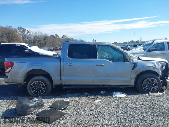 2021 Ford F-150 XL with VIN 1FTEW1CP3MFA22273, listed as a IAAI auction lot 41406480 with 65,914 mi miles and . Bid and sale history available at DreamBid. Image 12.