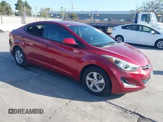 2015 Hyundai Elantra SE z VIN 5NPDH4AEXFH648470, wystawiony jako IAAI lot #41920352 z przebiegiem 119 455 mil mil oraz . Historia ofert i sprzedaży dostępna na DreamBid. Obrazek 1.