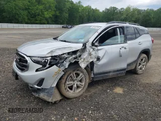 2019 GMC Terrain SLE z VIN 3GKALTEV3KL164404, wystawiony jako Copart lot #56165755 z przebiegiem 81 766 mil mil oraz Szkody całkowita. Historia ofert i sprzedaży dostępna na DreamBid. Obrazek 1.