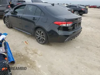 2020 Toyota Corolla SE with VIN JTDS4RCE4LJ004236, listed as a Copart auction lot 50813075 with Not Provided miles and Salvage Title. Bid and sale history available at DreamBid. Image 2.