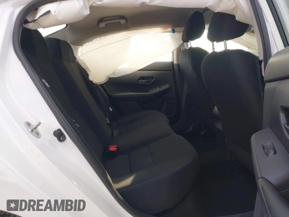 2025 Nissan Sentra S with VIN 3N1AB8BV7SY266777, listed as a IAAI auction lot 41507283 with 115 mi miles and . Bid and sale history available at DreamBid. Image 8.